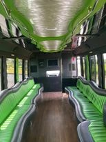 New Orleans Limo Bus interior