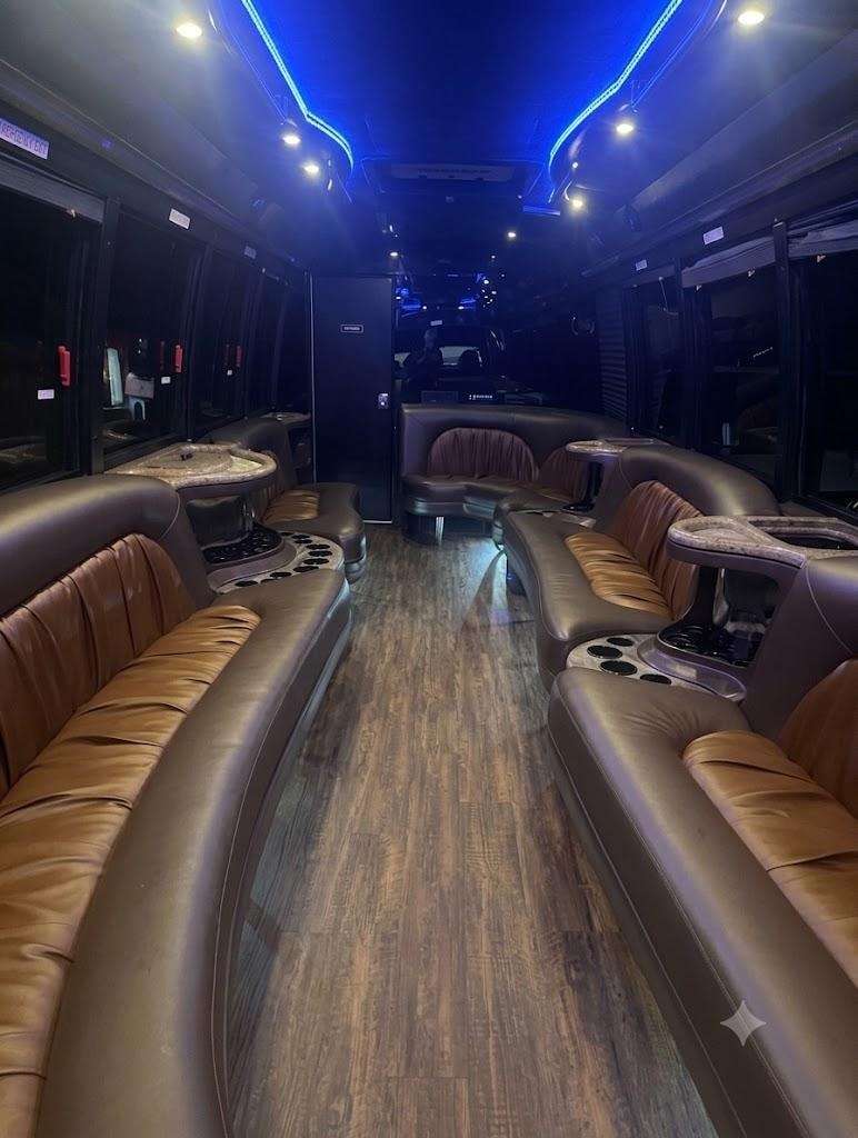Vegas Limo Bus interior